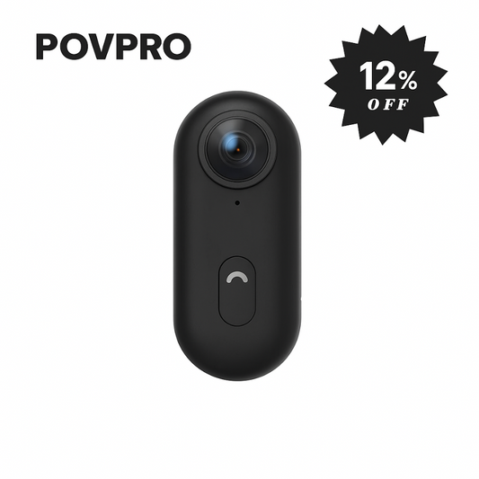 4K Pocket Mini Camera with Magnetic Mount, Waterproof & WiFi